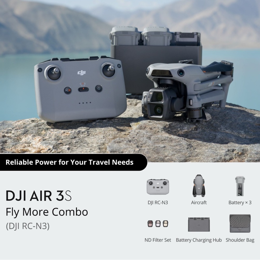 DJI Air 3S Fly More Drone
